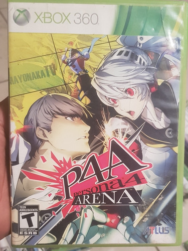 Persona Arena 4 P4a Para Xbox 360 Original 