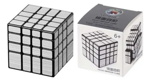 Cubo Mágico Mirror 4x4 Sengso Plateado O Dorado Cubo Espejo