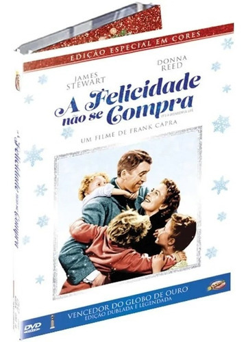 A Felicidade Não Se Compra - Dvd Duplo Digipack - James Stewart - Frank Capra