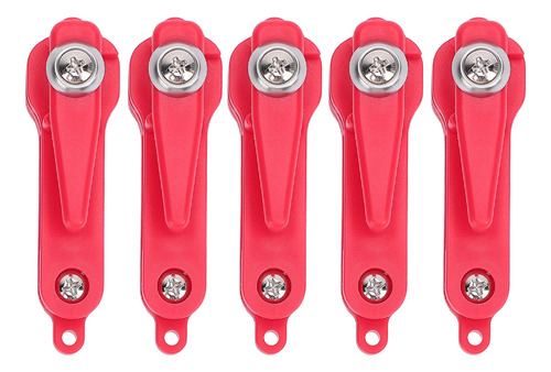 Downrigger De Plástico Outrigger Line Clip Snap, 10 Unidades
