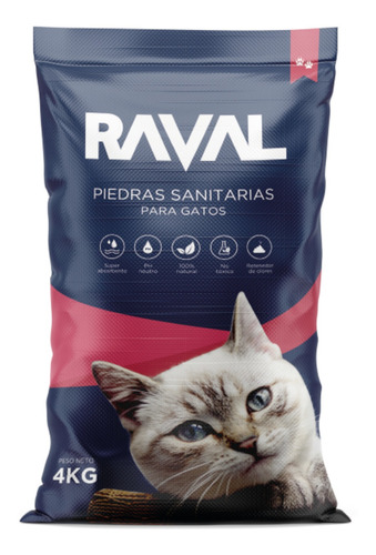 Sanitario Gatos Piedras Raval 20 Kg