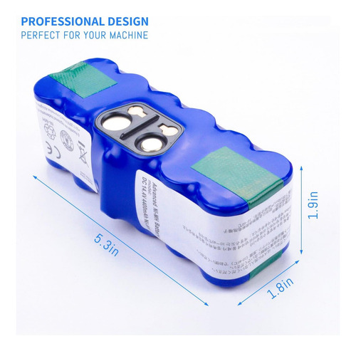 Substituição Da Bateria Ancbd 4400mah Nimh Para Irobot Roomb