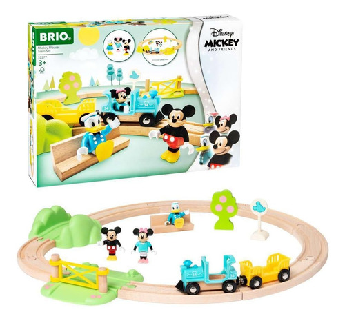 Brio 32277 Set De Tren De Mickey Mouse - Aventura En Ferroca