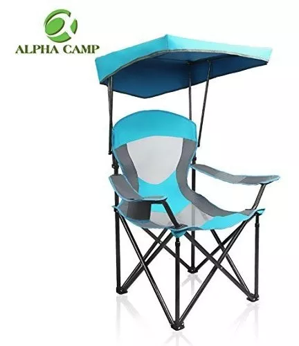 Silla plegable de malla trasera de gran tamaño ALPHA CAMP soporte de alta  resist