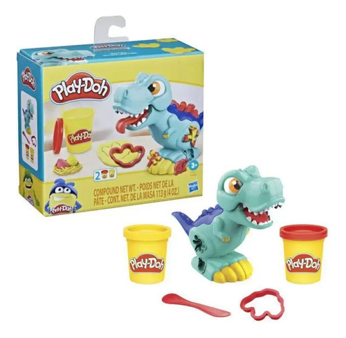 Kit Massinha Mini T-rex Hasbro Play Doh