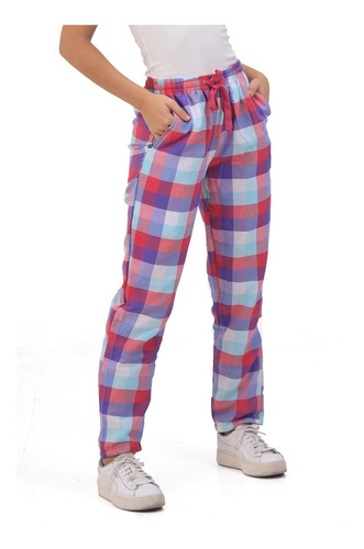 Pantalón Escoces Pant Cuadrillé Super Cómodo Liviano Unisex