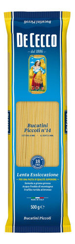 Fideos De Cecco Bucatini Piccoli N° 14 500 Gr. Italia