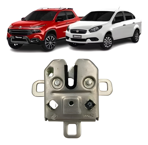 Fechadura Tranca Capô Siena Mobi Nova Strada Toro Original