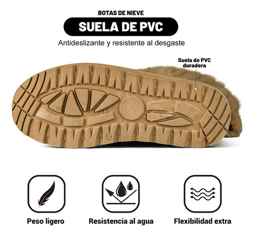 Botin Casual Mujer Vintage Moda Gamuza Con Felpa Weide Sl23