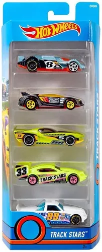 Carrinhos - Hot Wheels - Pacote com 5 Carros - Sortidos - Mattel