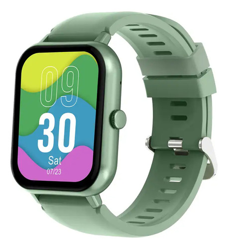 Smartwatch Zwear Zl54c Bluetooth 5.1 Tela 1.83 Pol. Verde