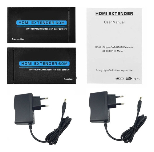 Extender Hdmi 60 Metros Lynx Security Ly-ehdmi