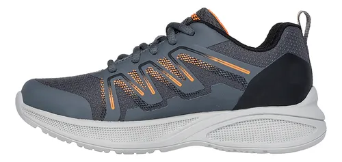 Skechers Tenis Microspec Max Advance-krendec Niños Gris