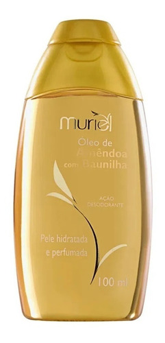 Óleo Corporal Amêndoas Com Baunilha Muriel