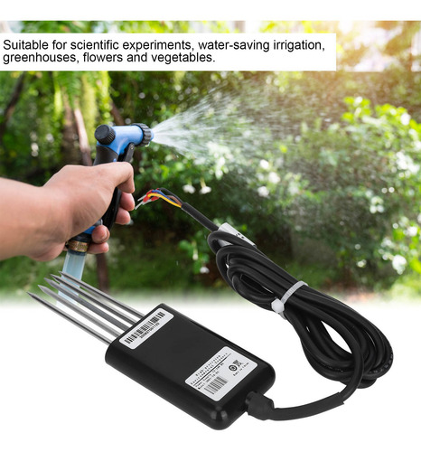 Sensor Ec De Temperatura Y Humedad Rs485 5pin Suelo Ph Npk