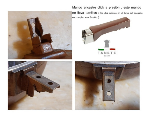 Imagen 4 de 5 de Mango Para Essen Encastre Click