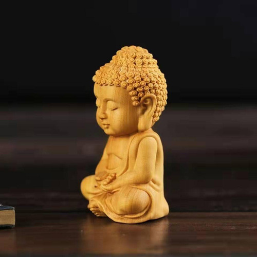 2 Estatua De Buda Sakyamuni Estatuilla Monje Estilo A