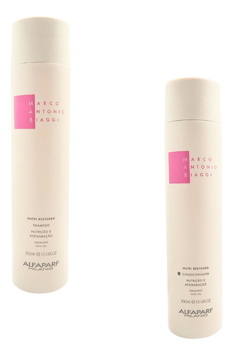 Shampoo Cond Mab Nutri Restore 300ml Reconstrução E Nutrição
