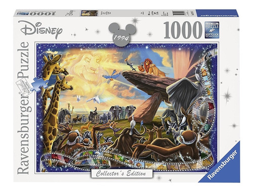 El Rey León Rompecabezas 1000 Piezas Disney Ravensburger