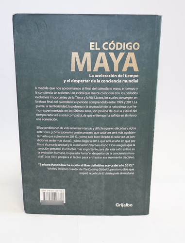 Libro El Código Maya (Usado)