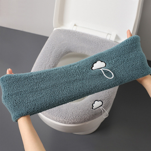 Funda De Asiento De Inodoro, Suave, Lavable Y Cálida
