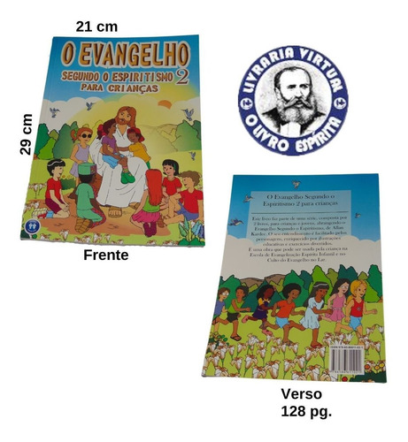 Livro O Evangelho Segundo O Espiritismo Para Crianças -vol.2