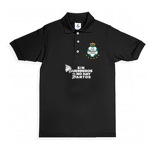 Playera Tipo Polo Santos Laguna Caballero