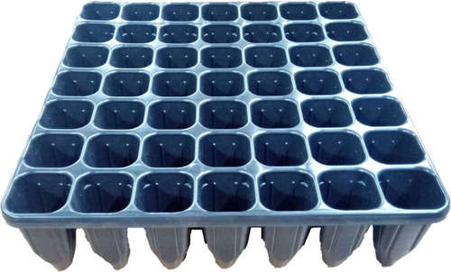 Imagen 2 de 3 de Bandeja Germinacion 49 Celdas Forestal Caja X 85 U Almacigo