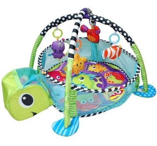 Gimnasio Tortuga Con Pelotitas Para Bebes