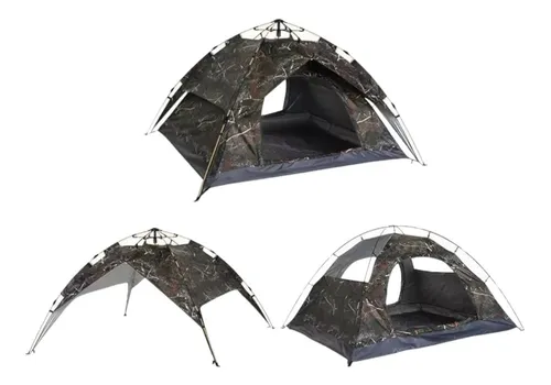 Tienda Carpa Camping Armado Automático 2 A 3 Personas