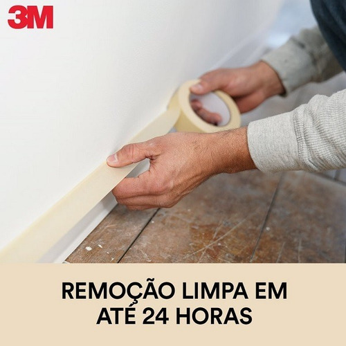 Fita Crepe 48mm X 50m 3m 101la 2 Rolos