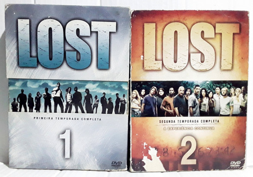 Dvd Lost Primeira E Segunda Temporadas Originais (14 Discos) (Usado)