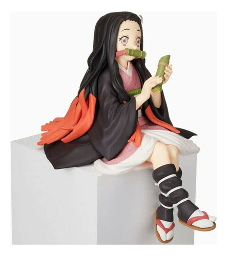 Figura De Nezuko Demonio Anime Comiendo Arroz Colección