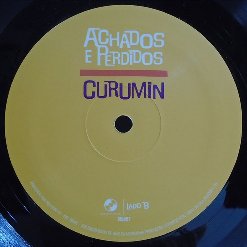Imagem 6 de 6 de Curumin 2005 Achados E Perdidos Lp Lacrado 180 G Instituto