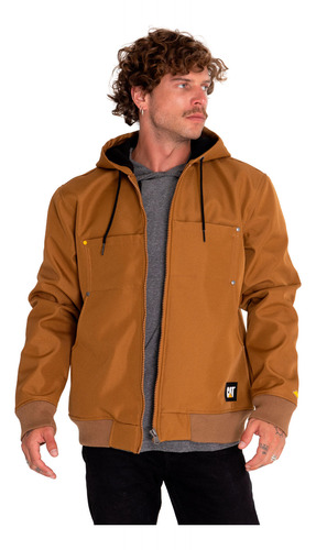 Chaqueta Hombre Bonded Fleece-lined Work Café Cat