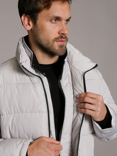 Parka Core Puffer Blanco Frt Calvin Klein