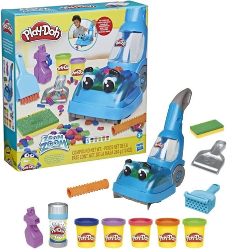 Play-doh Aspiradora Zoom Zoom Set De Juego De Plastilina