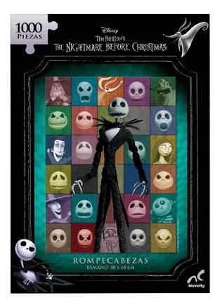 Rompécabezas Coleccionable Extraño Mundo De Jack 1000 Pz