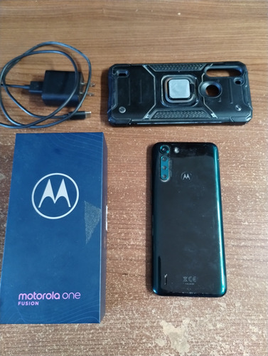 Motorola One Fusion Dual Sim 128 Gb Verde Esmeralda 4 Gb Ram Esmeralda (Usado)