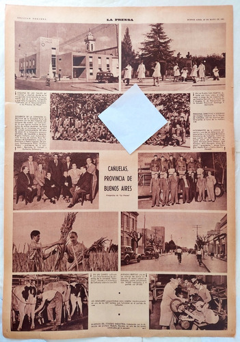 La Ciudad De Cañuelas En 1961 La Prensa 9 Fotos