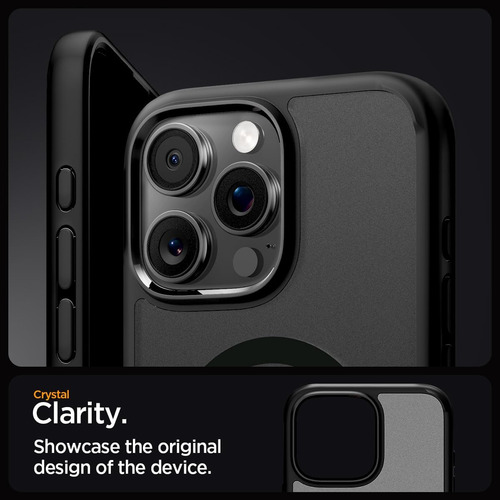 Capa Spigen Ultra Hybrid Magfit P/ iPhone 16 Pro Max Black