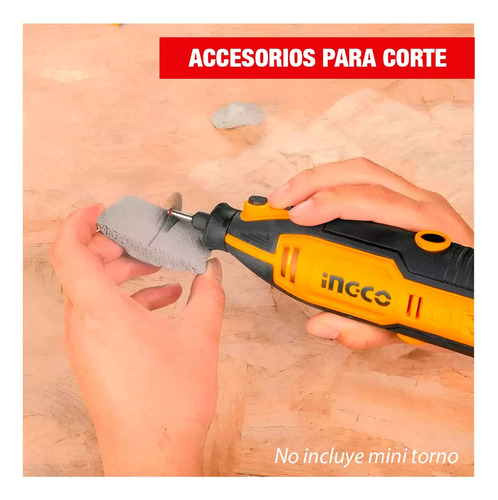 Set Accesorios 420pcs Mini Grinder Ingco Multiherramienta