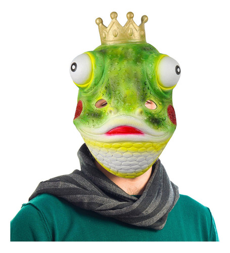 // Nuevo Máscara De Príncipe Rana, Accesorios For Disfraz De