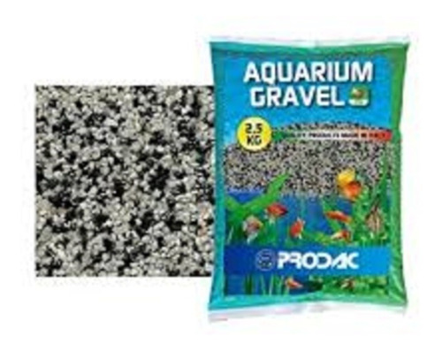 Prodac Arena Prodac 2.5kg Blanca Y Negra Acuario Delnonno