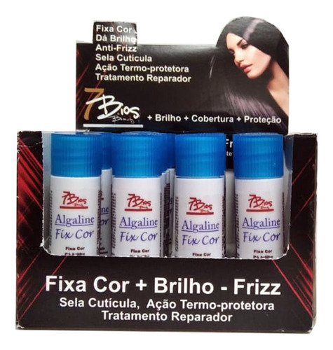 Algaline Fix Cor 15ml - Fixador De Cor