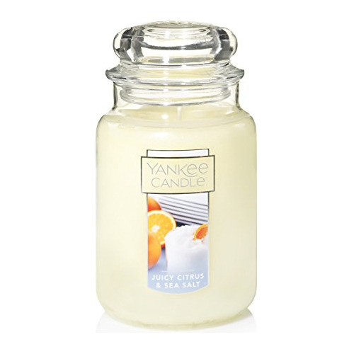 Yankee Candle Large Jar Candle, Juicy Citrus - Sea Salt