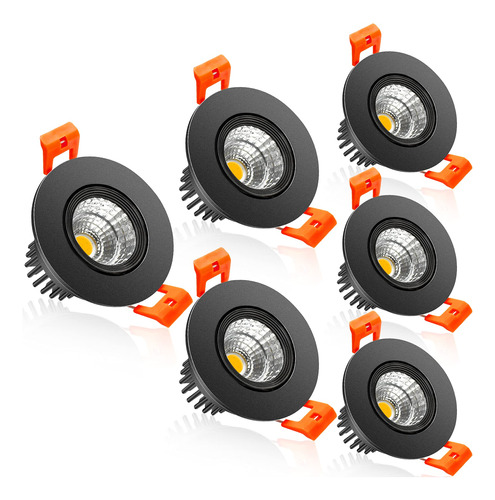 Luz De Techo Led Empotrada De 2 Pulgadas, Luz Led Regulable