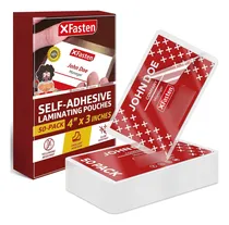 Comprar Estuches Autoadhesivos Plastificar, Tamaño De Tarjeta ...