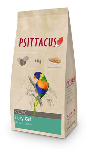 Alimento Exclusivo De Aves Loris Gel Lory Marca Psittacus 1k