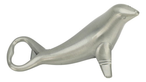 Abridor De Botellas De Metal Con Forma De León Marino Y Mang